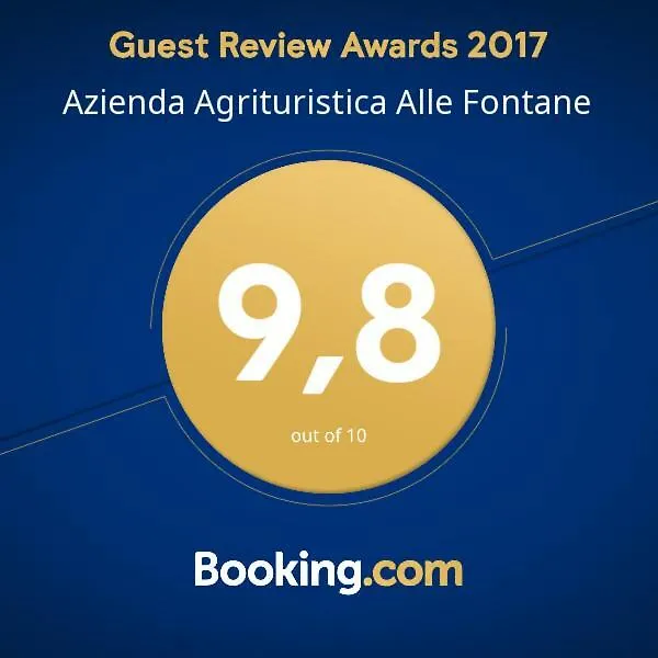 Azienda Agrituristica Alle Fontane Apartment Villa Marin